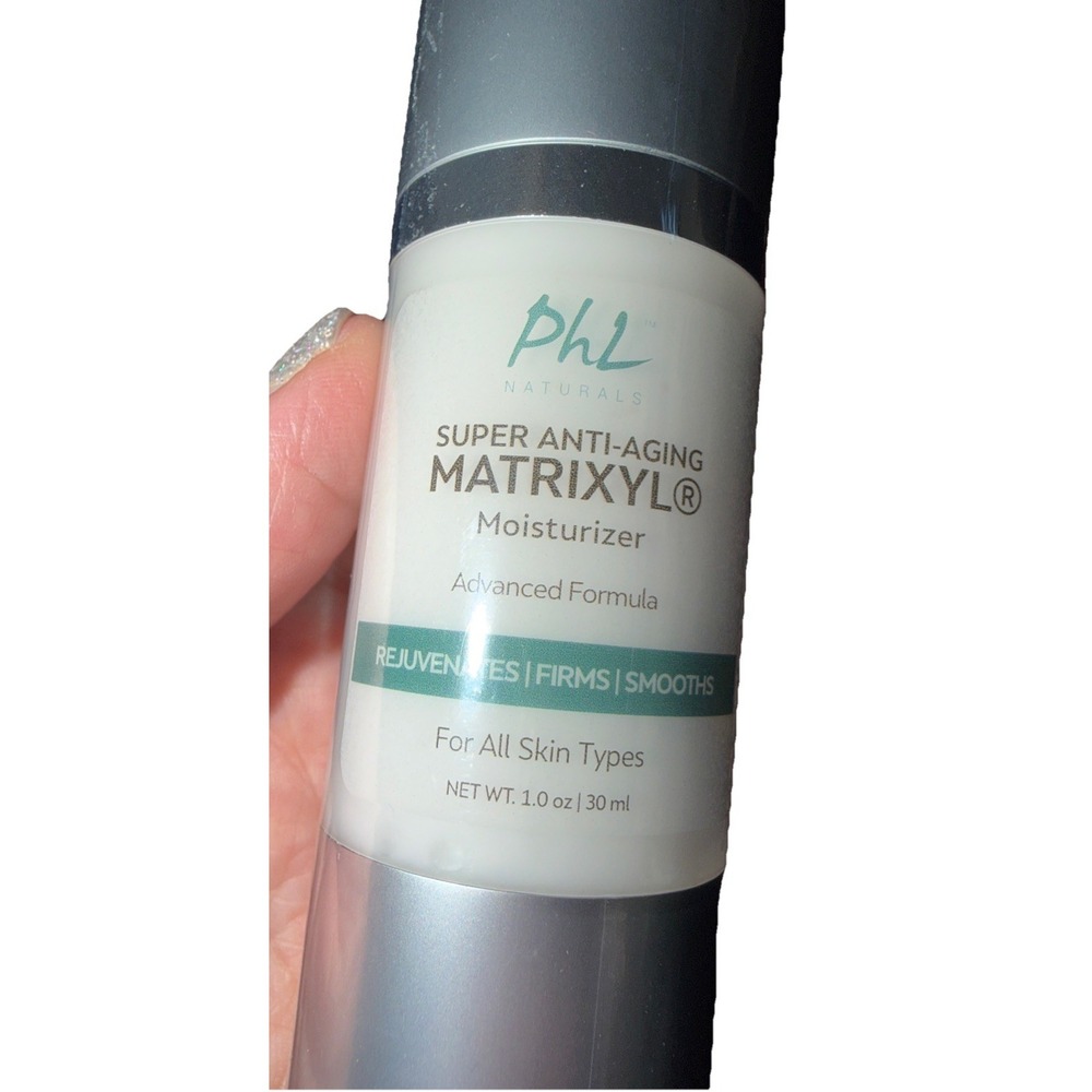 Phl naturals super antiaging Matrixyl moisturizer new without box 1 ounce